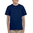 Gildan 6.1 oz 100% Preshrunk Cotton Youth T-Shirt w/ Custom | https://www.bestnamebadges.com