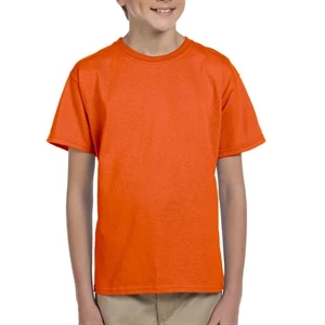 Gildan 6.1 oz 100% Preshrunk Cotton Youth T-Shirt w/ Custom | https://www.bestnamebadges.com