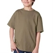 Gildan 6.1 oz 100% Preshrunk Cotton Youth T-Shirt w/ Custom | https://www.bestnamebadges.com