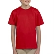 Gildan 6.1 oz 100% Preshrunk Cotton Youth T-Shirt w/ Custom | https://www.bestnamebadges.com