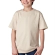 Gildan 6.1 oz 100% Preshrunk Cotton Youth T-Shirt w/ Custom | https://www.bestnamebadges.com