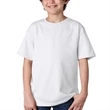 Gildan 6.1 oz 100% Preshrunk Cotton Youth T-Shirt w/ Custom | https://www.bestnamebadges.com