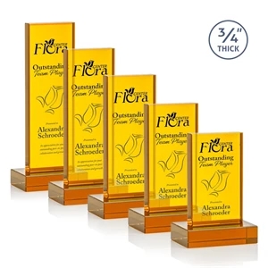 Hathaway Award - Amber | https://www.bestnamebadges.com