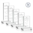 Hathaway Award - Clear | https://www.bestnamebadges.com