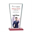 Chatham VividPrint™ Award - Red | https://www.bestnamebadges.com