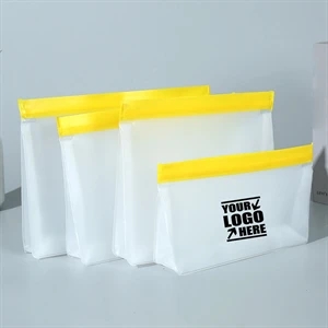 Reusable Storage Bags Stand Up | https://www.bestnamebadges.com