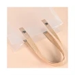 Frosted Plastic Gift Bags | https://www.bestnamebadges.com