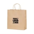Kraft Paper Bags With Handles Bulk | https://www.bestnamebadges.com