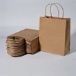 Kraft Paper Bags With Handles Bulk | https://www.bestnamebadges.com