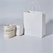 Kraft Paper Bags With Handles Bulk | https://www.bestnamebadges.com