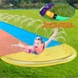 Lawn Water Slip And Slide For Kids With 2 Surfboards | https://www.bestnamebadges.com