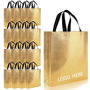Glossy Reusable Grocery Shopping Tote Bag