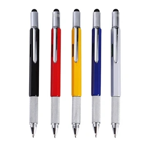 6-In-1 Multifunction Tools Pen | https://www.bestnamebadges.com