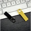 Sleek Metal Keychain Style Fast USB Drive | https://www.bestnamebadges.com