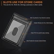 Rfid Blocking Slim Front Wallet | https://www.bestnamebadges.com