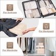 Lightweight Travel Packing Cubes 7 Set For Suitcases | https://www.bestnamebadges.com