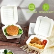 100% Compostable Biodegradable Take Out Container | https://www.bestnamebadges.com