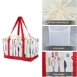 Insulated Foldable Large Utility Tote Bag | https://www.bestnamebadges.com