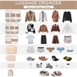 Lightweight Travel Packing Cubes 7 Set For Suitcases | https://www.bestnamebadges.com