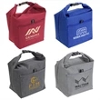 Bellevue Heathered Polyester Insulated Lunch Tote | https://www.bestnamebadges.com