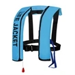 Inflatable Life Jacket | https://www.bestnamebadges.com
