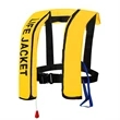 Inflatable Life Jacket | https://www.bestnamebadges.com