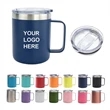 Stainless Steel Travel Coffee Mug | https://www.bestnamebadges.com