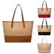 Straw Tote Bag | https://www.bestnamebadges.com