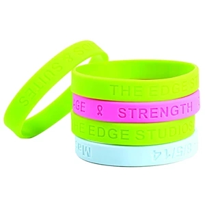 Debossed Wristband. | https://www.bestnamebadges.com