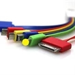 5 In 1 Charging Cable With Keychain | https://www.bestnamebadges.com