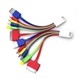 5 In 1 Charging Cable With Keychain | https://www.bestnamebadges.com