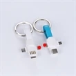 3-In-1 Keychain Charging Cable | https://www.bestnamebadges.com