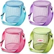 Beach Toy Mesh Collapsible Bag | https://www.bestnamebadges.com