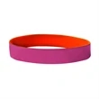 Dual Layered Color Coat Wristband | https://www.bestnamebadges.com