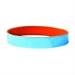 Dual Layered Color Coat Wristband | https://www.bestnamebadges.com