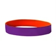 Dual Layered Color Coat Wristband | https://www.bestnamebadges.com