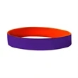 Dual Layered Color Coat Wristband | https://www.bestnamebadges.com