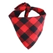 Plaid Dog Bandanas | https://www.bestnamebadges.com
