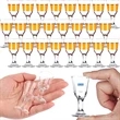 Custom Mini Wine Shot Glasses | https://www.bestnamebadges.com