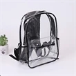 Clear Backpack With Reinforced Straps Front Accessory Pocket | https://www.bestnamebadges.com