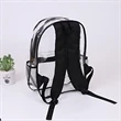 Clear Backpack With Reinforced Straps Front Accessory Pocket | https://www.bestnamebadges.com