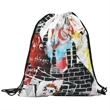 Rock'it 3-Day 210D Fully Sublimated Drawstring Backpack | https://www.bestnamebadges.com