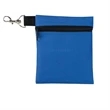 Ripstop Zipper Pouch With Hook | https://www.bestnamebadges.com