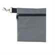 Ripstop Zipper Pouch With Hook | https://www.bestnamebadges.com