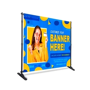 10'X10' Backdrop banner Kit | https://www.bestnamebadges.com