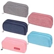 Large Capacity Pencil Case 3 Compartment Pouch | https://www.bestnamebadges.com