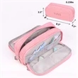 Large Capacity Pencil Case 3 Compartment Pouch | https://www.bestnamebadges.com