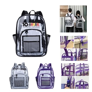 Pvc Clear Backpack