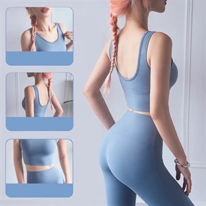 Sport Beauty Back Yoga Bra | https://www.bestnamebadges.com