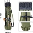 Fishing Pole Bag With Rod Holder | https://www.bestnamebadges.com